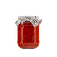Marinuotų pomidorų troškinys Georgian Production 650 g stiklainis 12