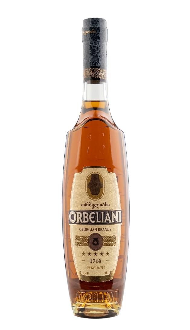 Brandy 5 metų - 40% Orbeliani